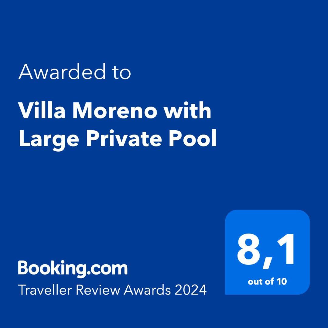 Villa Moreno With Large Private Pool Jávea Exterior foto